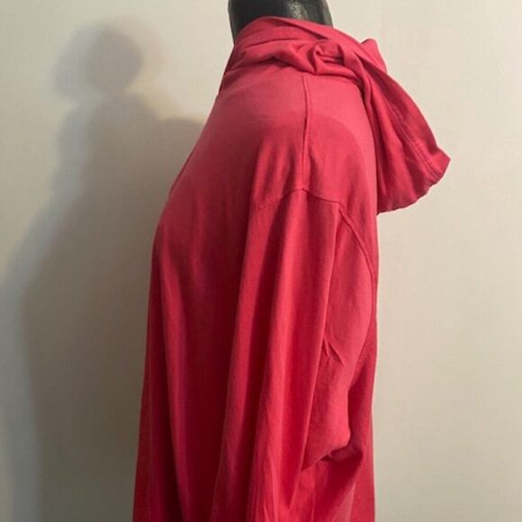 Lands" End Pink lightweight hoodie, size 3X - Picture 2 of 4